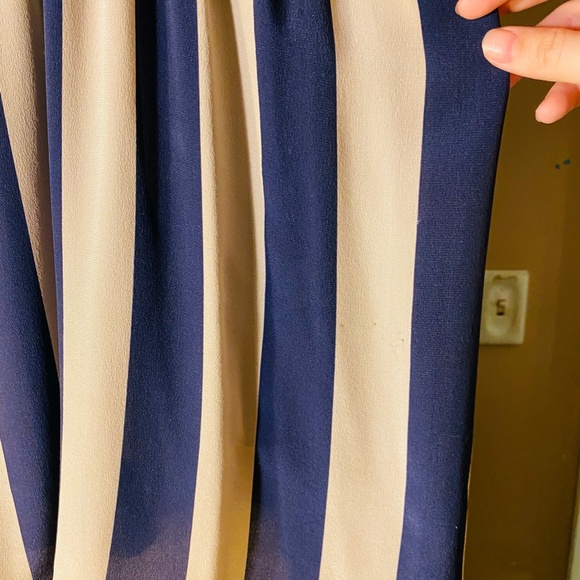 NWT Rosamarina Striped lace-trimmed silk cami - Picture 4 of 5